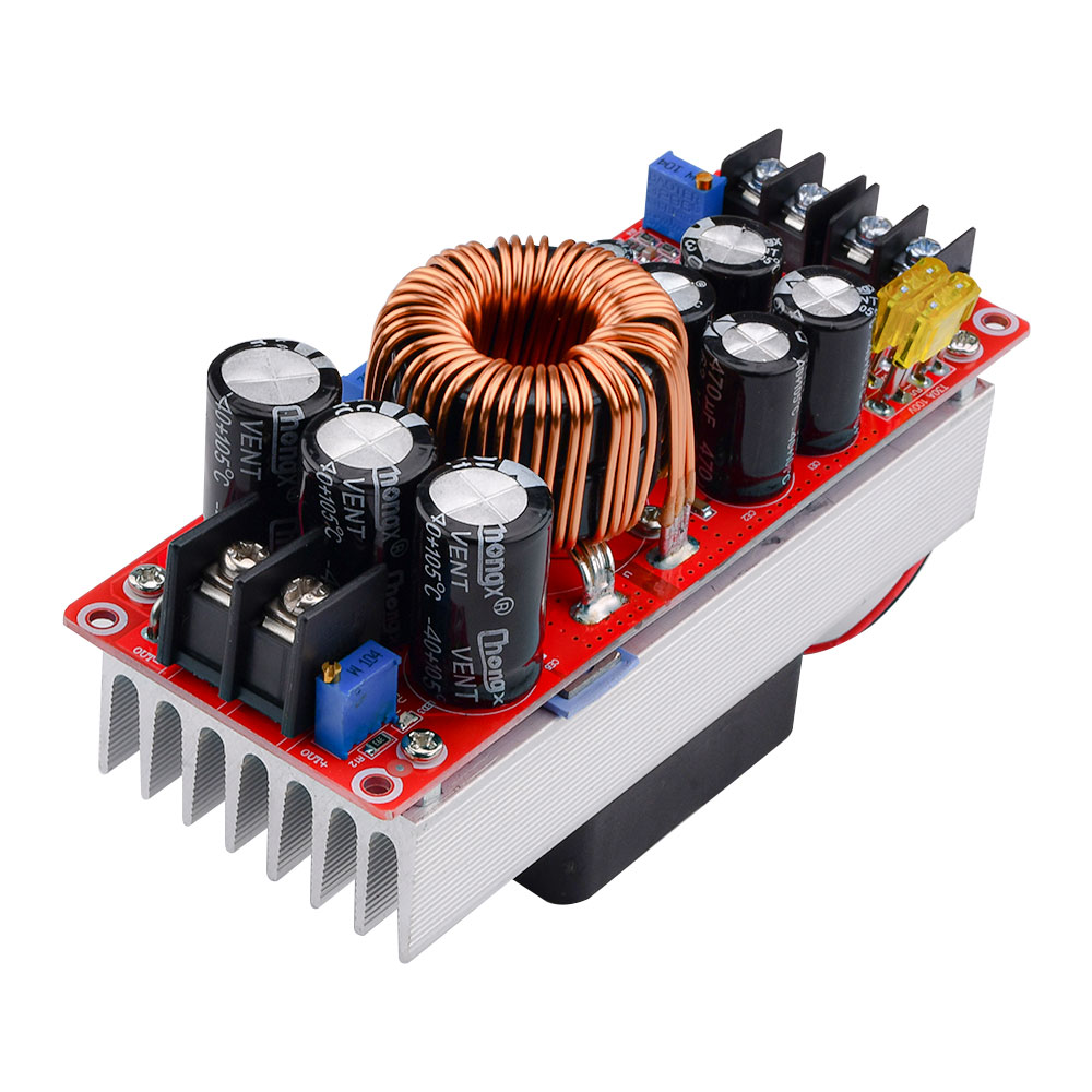 1800W 40A 1500W 30A 1200W 20A DC-DC Boost Converter Step Up Power Supply Module 10-60V to 12-90V Adjustable Voltage Charger — reference image 1