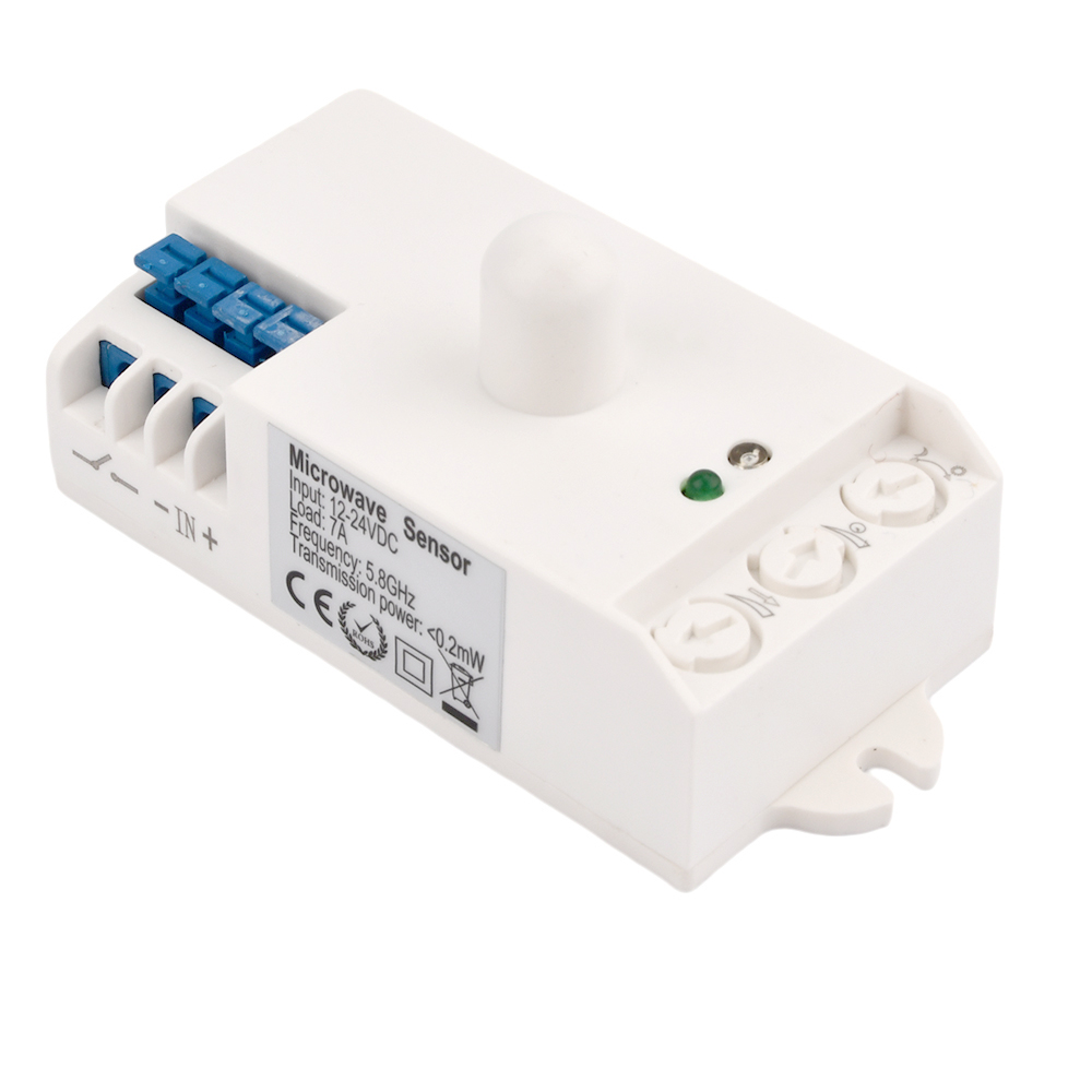 5.8G Microwave Radar Sensor Switch AC 220V/ DC12V-24V Intelligent Energy Saving Control Microwave Radar Sensor — reference image 4
