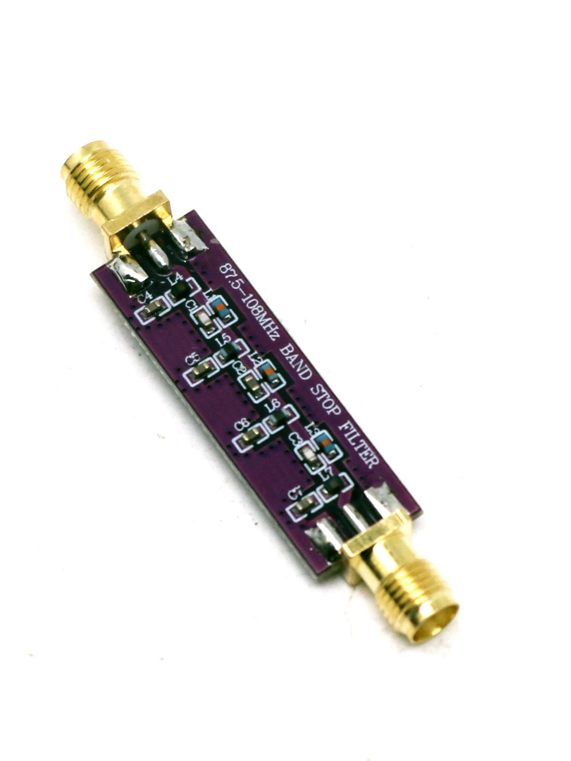 87.5-108MHz FM Notch Filter Passive Band-Stop Filter Module SMA for FM Radio Interference Suppression — reference image 5