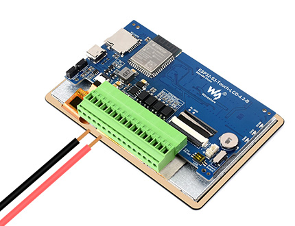 ESP32 S3 4.3 Inch LCD (B) 800×480 Captive Touch Screen Display LVGL Development Board WiFi BLE5 with Sensor CAN I2C RS485 — reference image 8