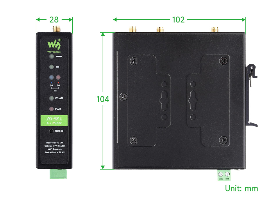 Industrial 4G LTE Router, Multiple VPN Protocols Support, 3-ch Ethernet Ports, WIFI High-Speed Internet, Dual Qualcomm Chips — reference image 18