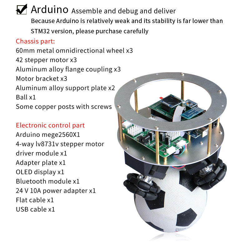 ball balance robot Balance car DIY kit — reference image 11