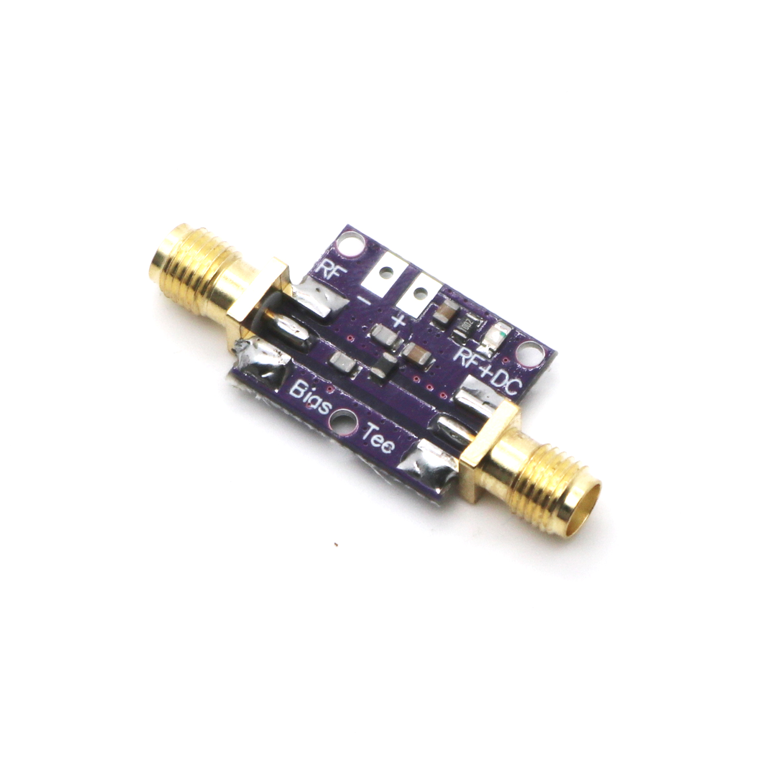 10MHz -6GHz Bias Tee RF Biaser BiasTee DC blocker Coaxial feed for HAM radio RTL SDR LNA Low Noise power Amplifier 868M 5.8G — reference image 4