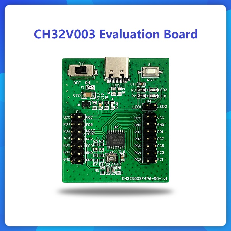 CH32V003 Development Board Kit CH32V003/CH32V203 Evaluation Board WCH QingKe RISC Learning Kit — reference image 19