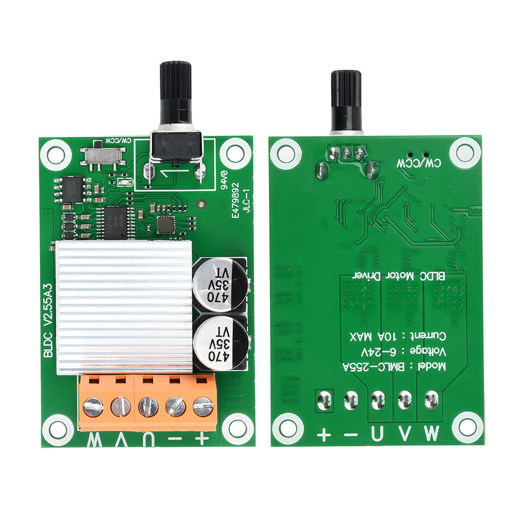 75W/200W High Quality DC Brushless Motor Control Board 6V12V24 Volt CD Drive Fan Motor Governor DIY Accessories — reference image 10