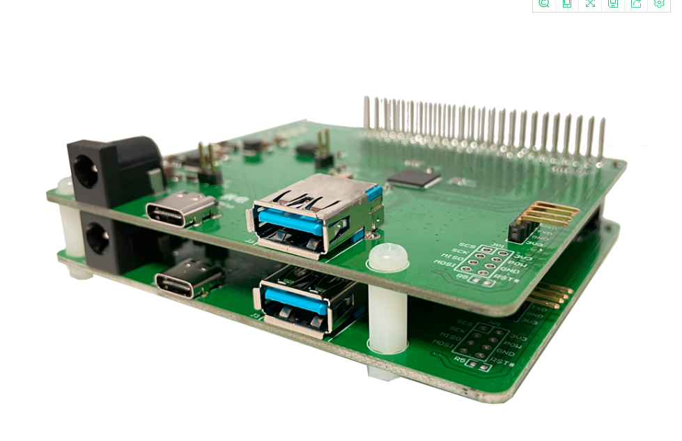 CH569 development board USB3.0 Super-Speed Interface MCU Gigabit Ethernet PHY HSPI CH569W-EVT Evaluation Board New Original — reference image 6