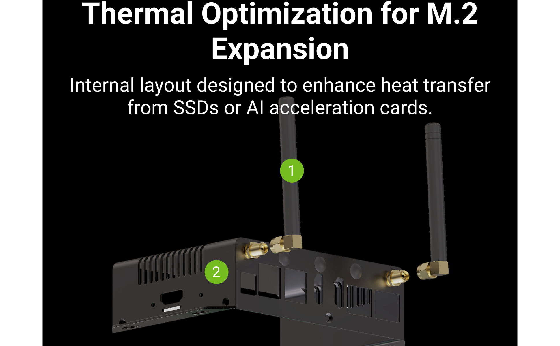 Radxa Metal Case 1290 for ROCK 5T Incompatible with HD-MI IN — reference image 3