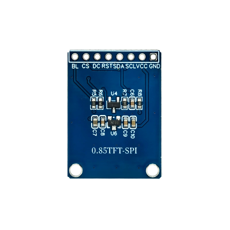 0.85 Inch 128×128 SPI TFT LCD Display Module – GC9107 Driver IC, Square Screen for Smart Wearables IoT Devices — reference image 5