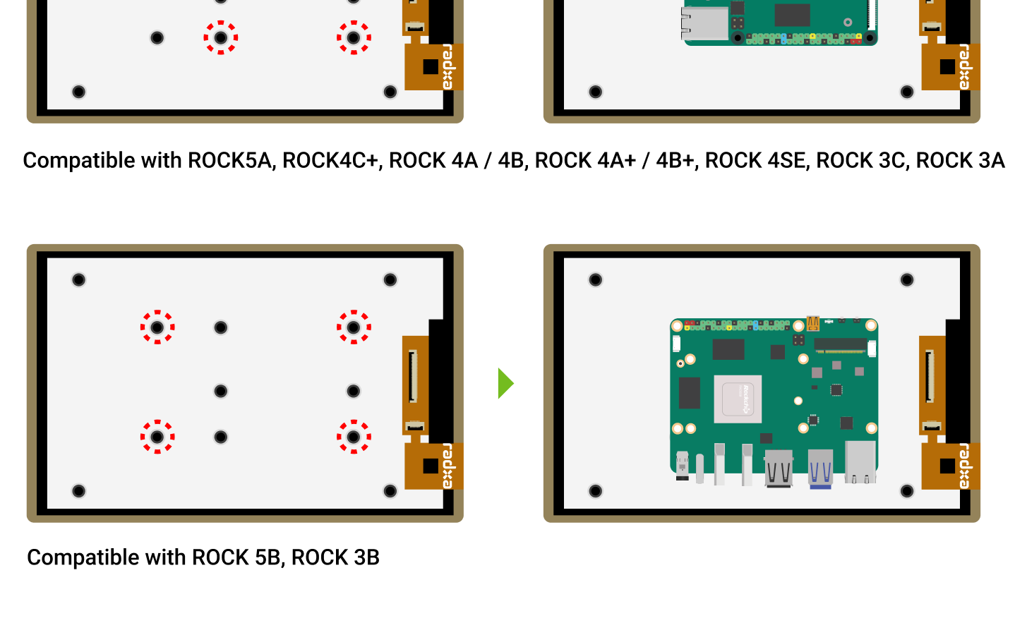Radxa Display 8 HD, Touchscreen, 800 x 1280 Resolution Supports Radxa SBCs, Plug-and-Play — reference image 8