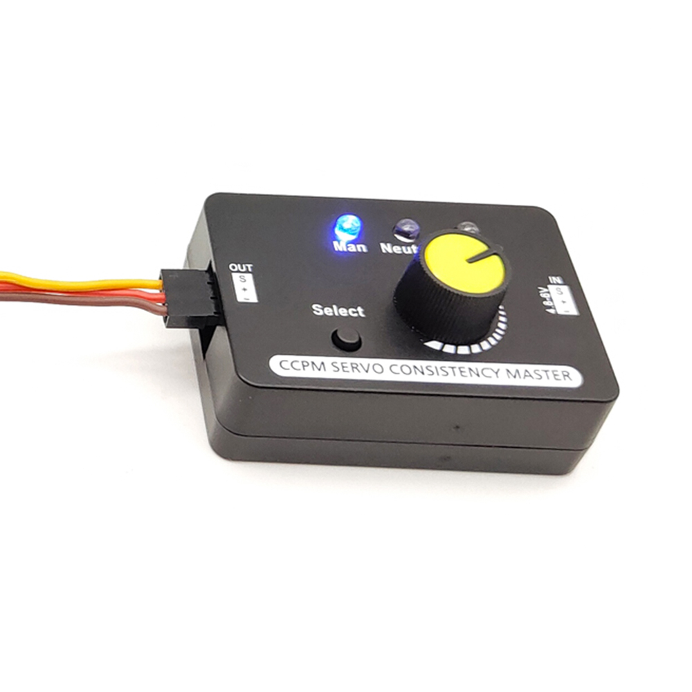RC Servo Tester Centering Tool ESC Motor Checker High Precision for Airplanes Remote Control Models Tester Tool — reference image 5