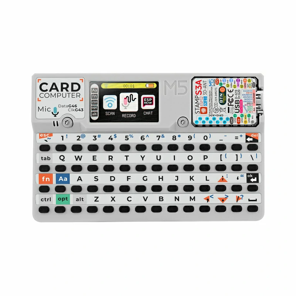 M5stack Cardputer v1.1 Development Board 56 Keyboard Card Microcontroller M5StampS3 main controller Portable Computer — reference image 11