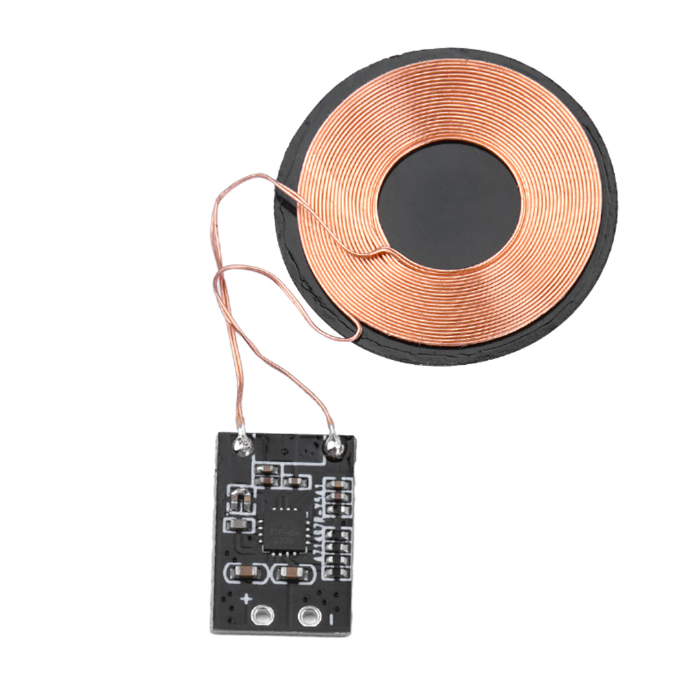3W 600mA/5W 1A Wireless Charging Receiver Module Small Coil Built-in 5V Charging Wireless Charger PCBA Board — reference image 3