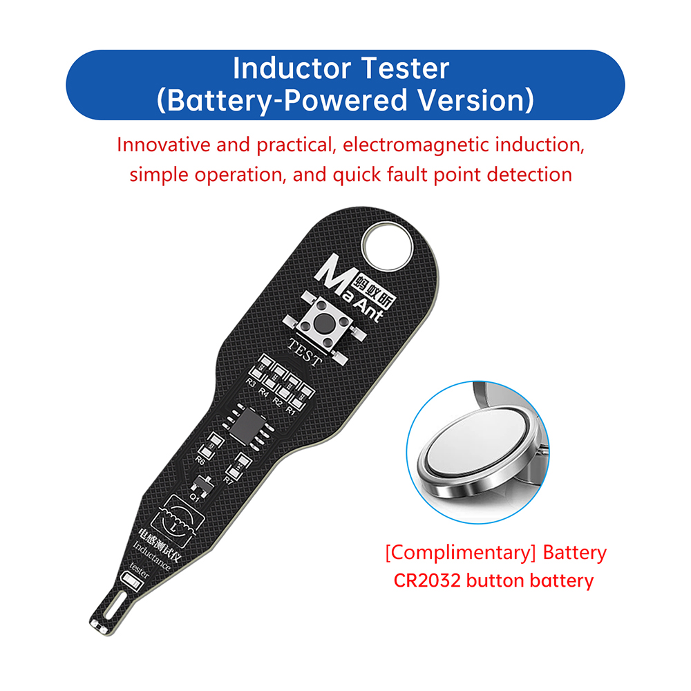 M093 M093B Inductance Tester Motherboard Coil Tester Inductance Detector Electromagnetic Induction Meter Rapid Fault Detection — reference image 4