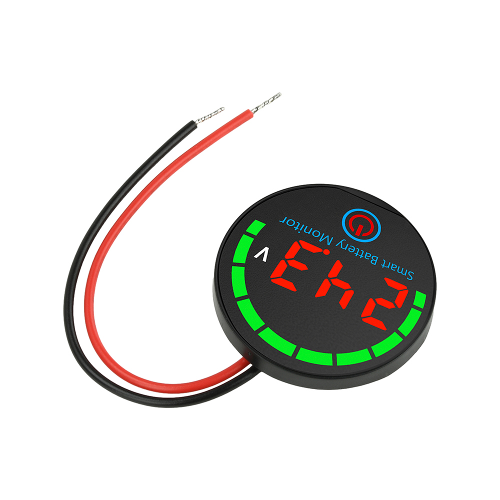 DC 7-55V Circular LED Indicator Voltage/Charge Monitor Level Indicator Voltage Battery Charging Tester Acid Lithium Battery — reference image 8