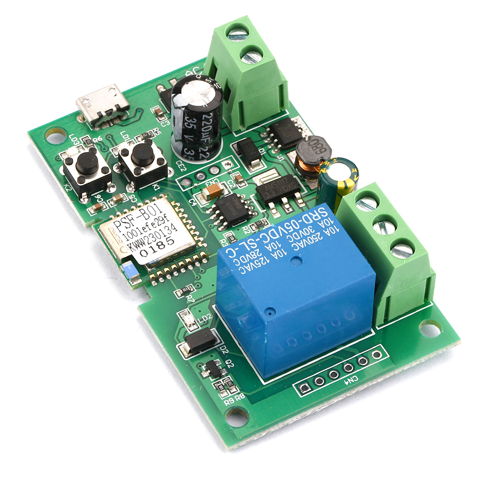 Ewelink Wifi RF Switch Module DC7-32V Wifi Relay Module Remote Control Self-lock Wireless Delay Relay for Smart Intelligent Home — reference image 8