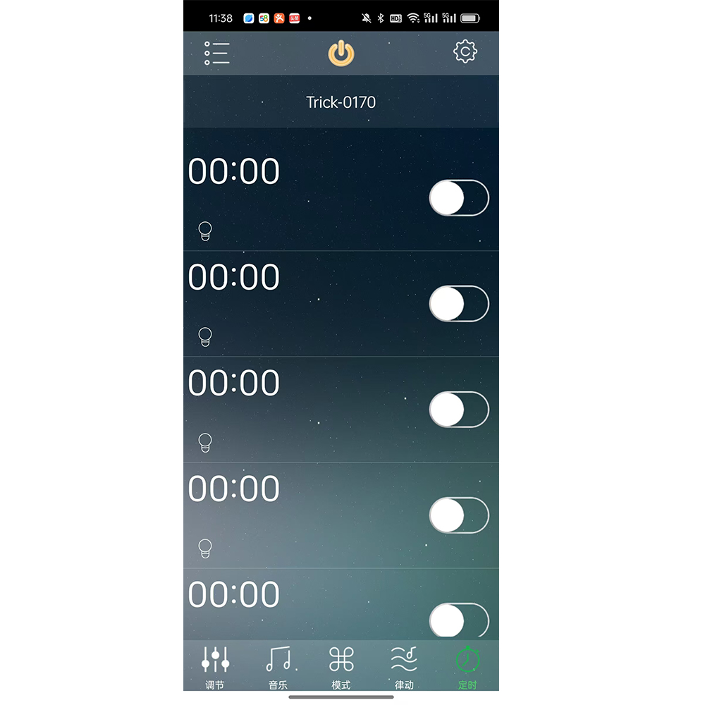 DC12-24V 30A 360W Mobile phone app Bluetooth connection LED Strip Controller dimmer With RF Touch Remote Use For LED Light — reference image 5