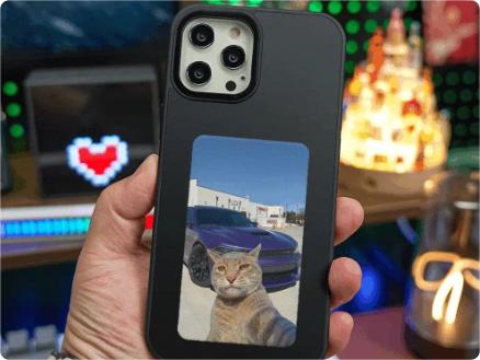 3.97 Inch Four-Color E-Ink Display Phone Case 800×480 E-Paper Screen Innovative Tech Protective Case — reference image 3