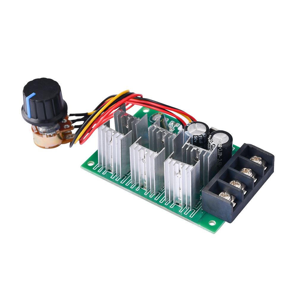 DC9-55V DC Motor Speed Regulator 12V 24V 36V 48V High Power Drive Module PWM Motor Speed Controller 40A Current Regulator — reference image 5