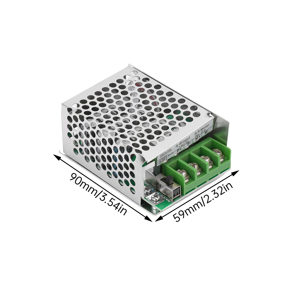 PWM 30A 7-70V DC Motor Speed Controller Module 12V 24V 48V 60V Adjustable Speed Regulator Control Governor Switch — reference image 7
