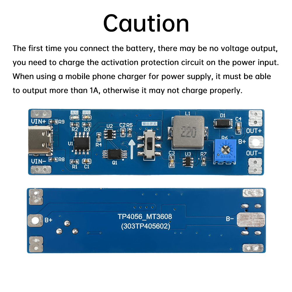 3.7V to 9V 12V 18650 Lithium Battery Boost Step Up Module UPS Uninterruptible Power Supply Module Charge Discharge Integrated — reference image 5