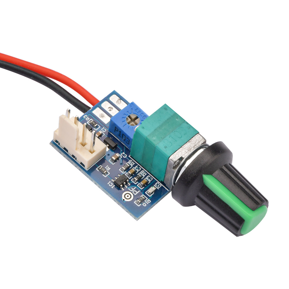 Mini 3A PWM 12V DC Motor Speed Controller Module DC-DC 4.5V-35V Adjustable Speed Regulator Control Governor Switch 24V — reference image 1