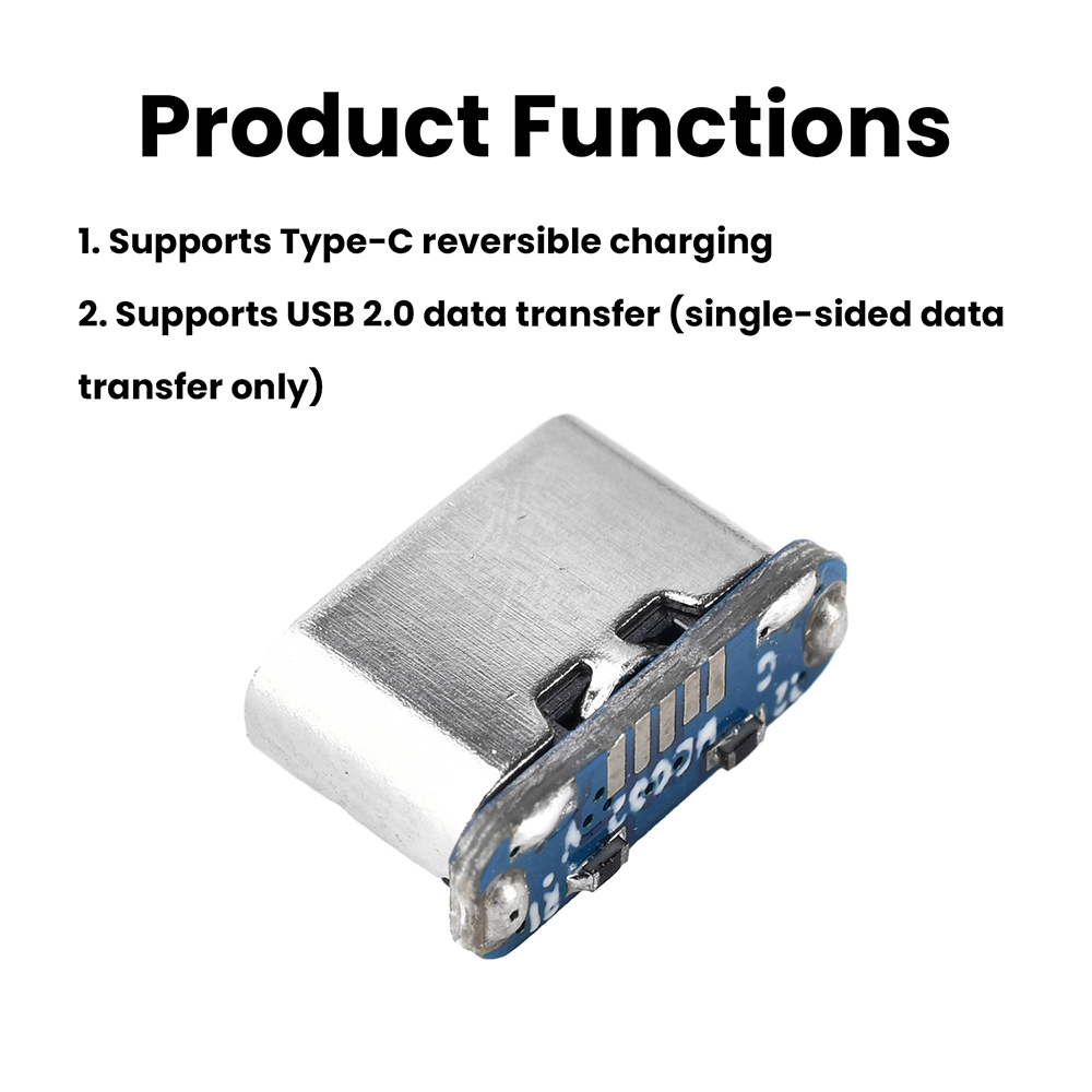 Type C Adapter Board Micro USB to Type C Convertor for Charging and Data Transfer Upgrade DIY Modification Accessory — reference image 7
