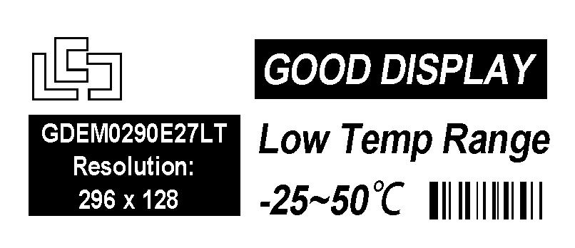 1.54 inch E-Paper Display Module 200×200 Resolution Wide Temperature Range for Industrial Use — reference image 7