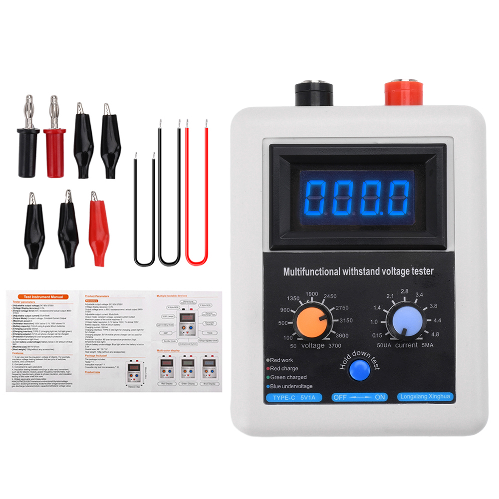 0-3500V IGBT Tester Transistor Withstand Voltage Tester Diode MOS Triode MOV LED Voltage Capability Tester — reference image 9