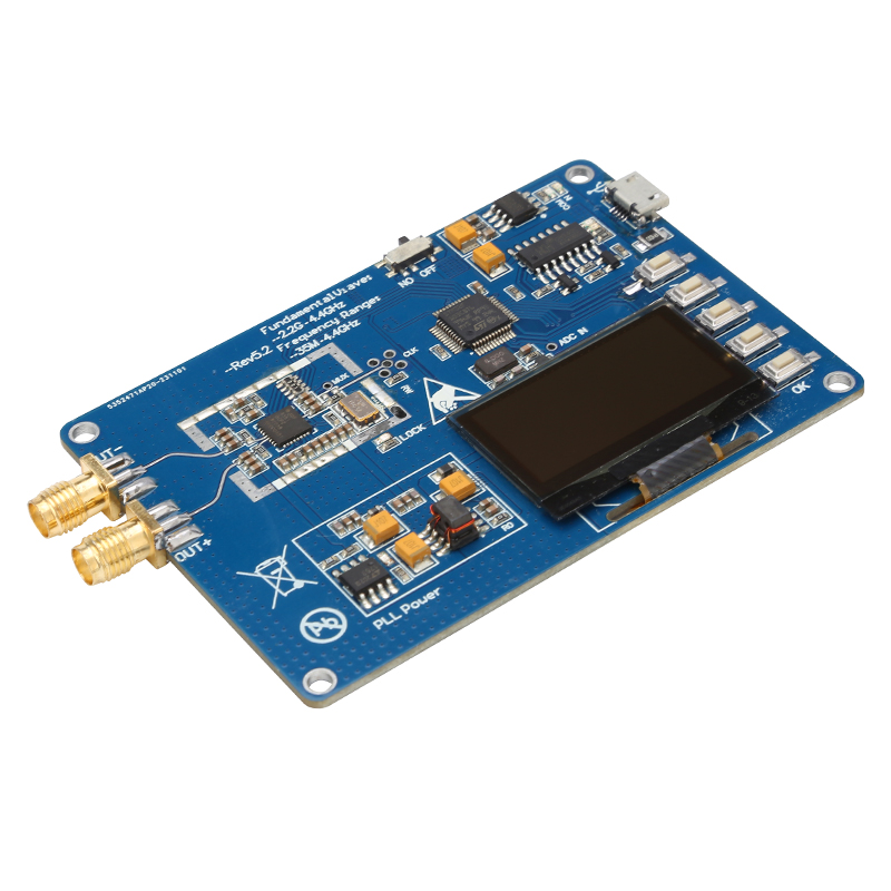 35MHz-4400MHz RF Signal Generator ADF4351 Module Sweep Frequency Generator PLL With OLED Display — reference image 1