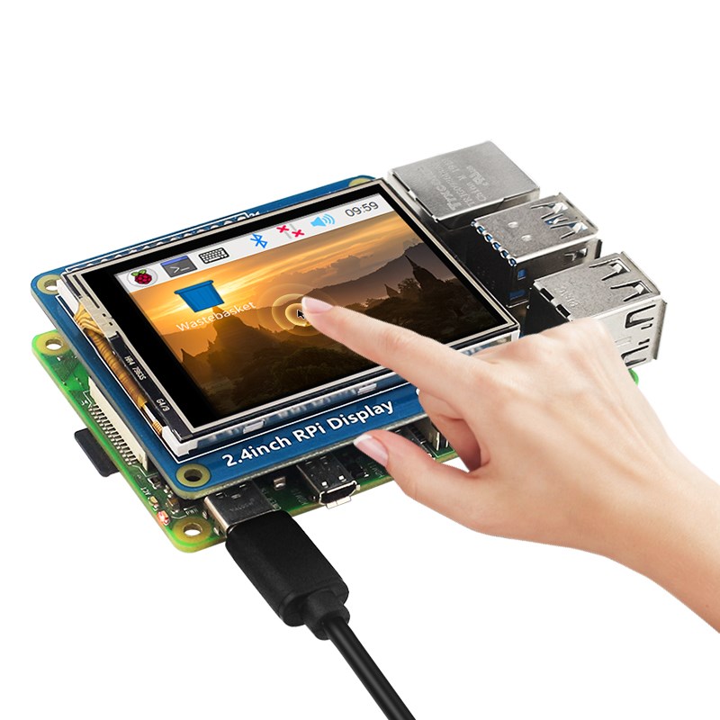 2.4 Inch Touch Screen for Raspberry Pi Zero /W/2 W SPI Interface TFT LCD Monitor 320×240 Display for Pi 5 4B 3B+ 3B 3A+ — reference image 10
