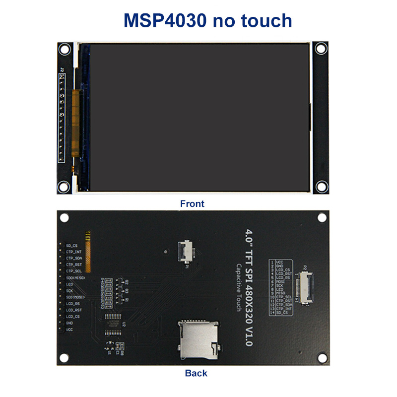 4.0 Inch 320X480 SPI TFT LCD Module ESP32 Display ST7796 TN Capacitive Touch LCD Screen for Arduino Mega2560 C51 STM32 ESP32 — reference image 14
