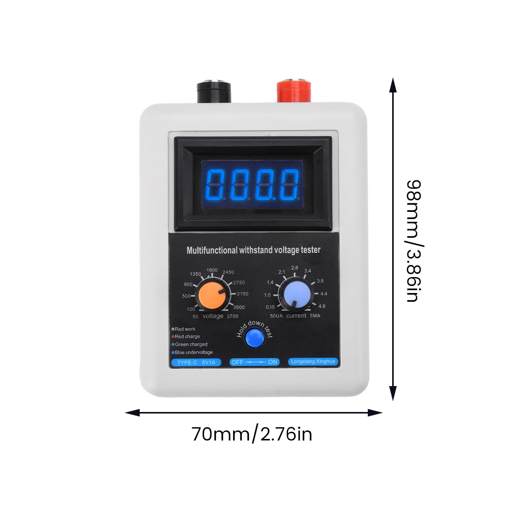 0-3500V IGBT Tester Transistor Withstand Voltage Tester Diode MOS Triode MOV LED Voltage Capability Tester — reference image 6