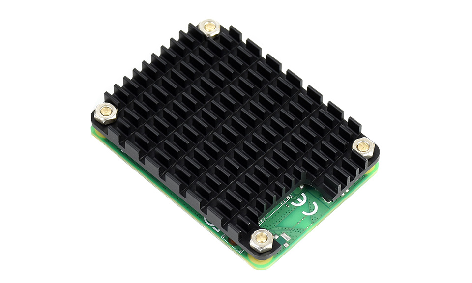 CM4-HEATSINK, Dedicated Aluminum Heatsink for Raspberry Pi Compute Module 4 CM4 — reference image 1