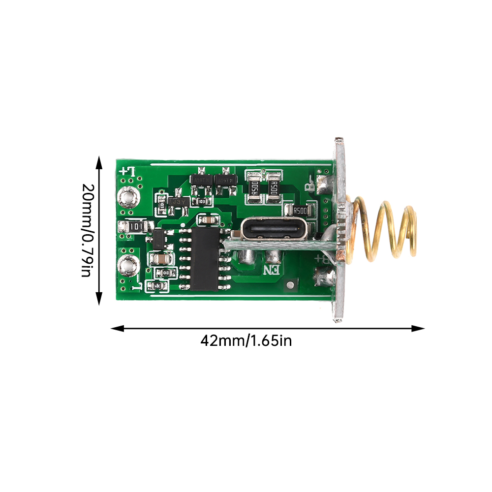 6-8.4V Dual Lithium Flashlight 10W LED Drive Board 3 Modes PCB Circuit Board DIY Accessories for two 18650 or 26650 batteries — reference image 7