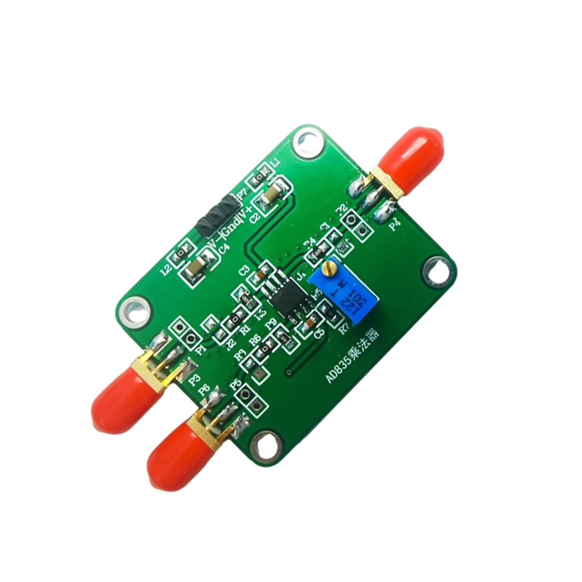 AD835 Analog Multiplier Module – High-Precision Phase Detector, RF Signal Conditioning & Mixer — reference image 1