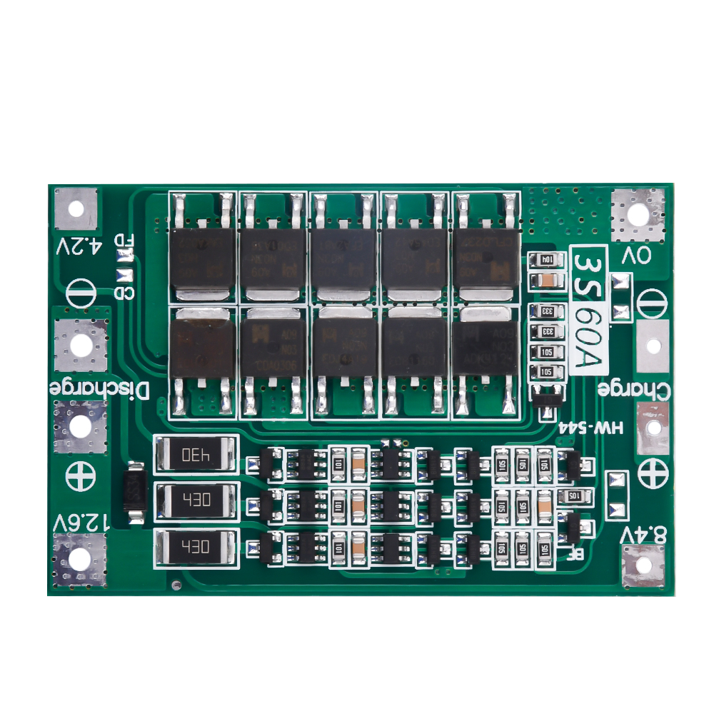 3S 60A Lithium Battery Charging Protection Board Split Port Active Equalizer Module Battery Management System BMS — reference image 6