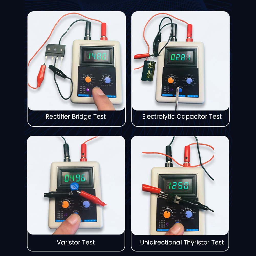 0-3500V IGBT Tester Transistor Withstand Voltage Tester Diode MOS Triode MOV LED Voltage Capability Tester — reference image 3