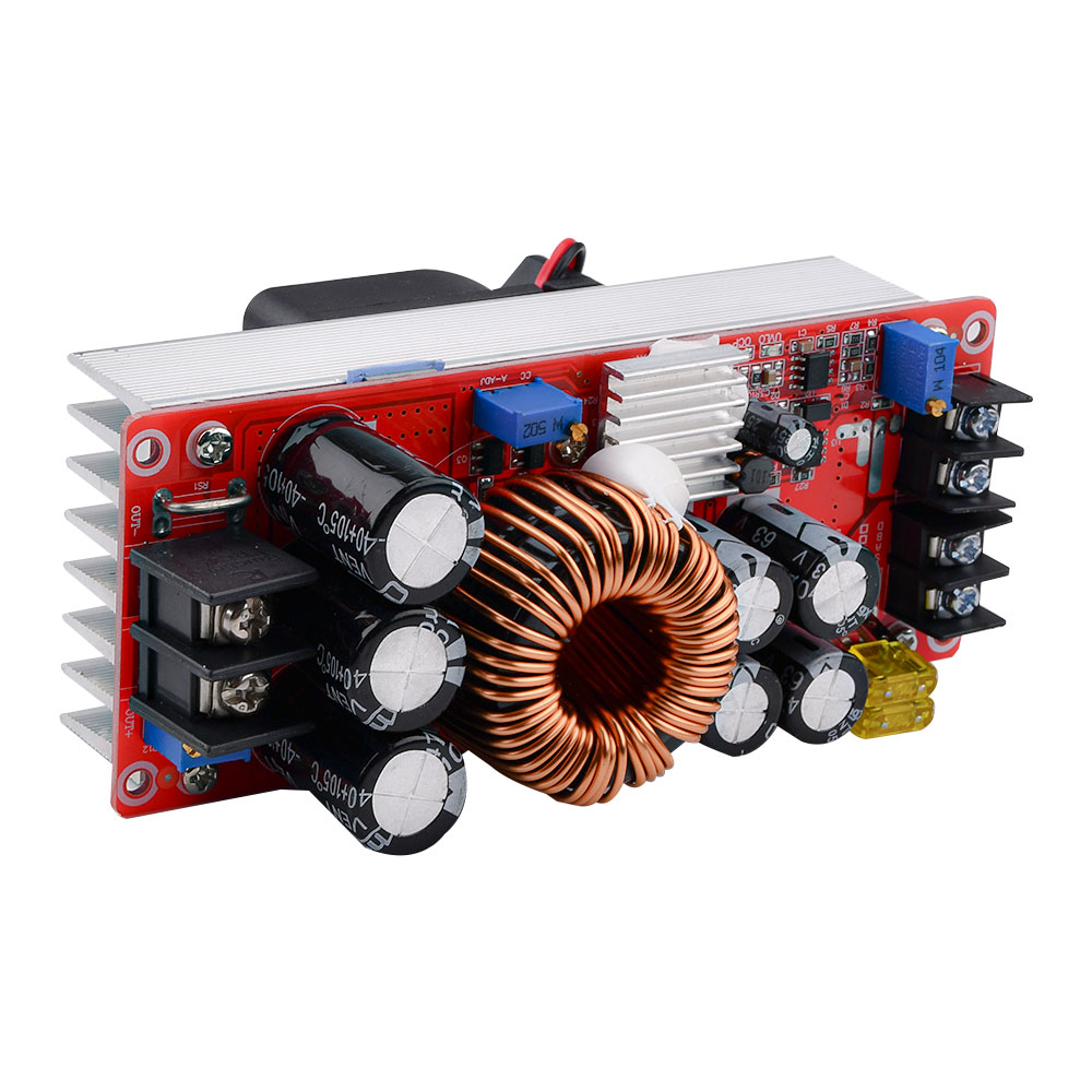 1800W 40A 1500W 30A 1200W 20A DC-DC Boost Converter Step Up Power Supply Module 10-60V to 12-90V Adjustable Voltage Charger — reference image 4