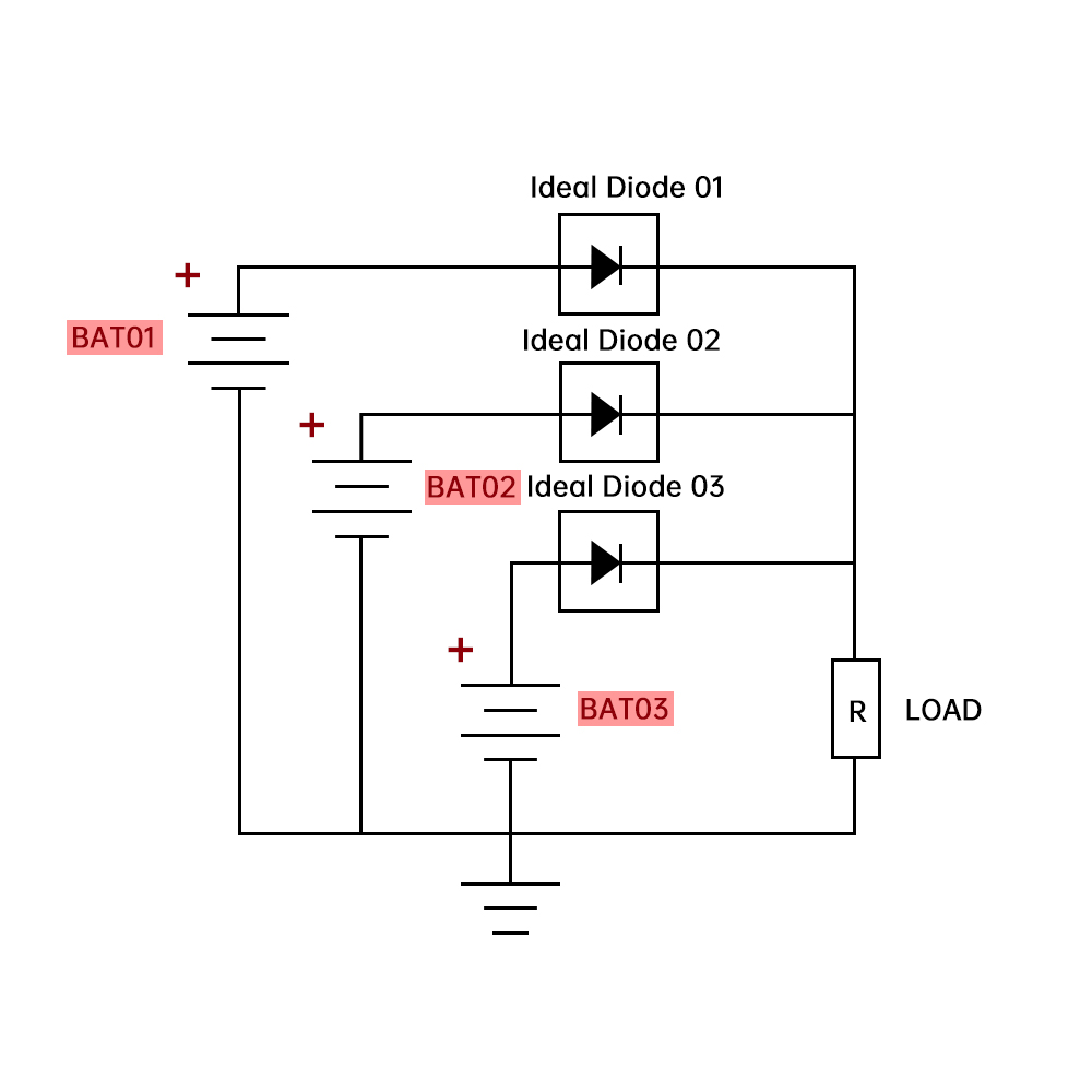 Ideal Diode Module Adopts 12V 24V 36V 48V Voltage Irrigation Battery Charging Anti Backflow Protection — reference image 3