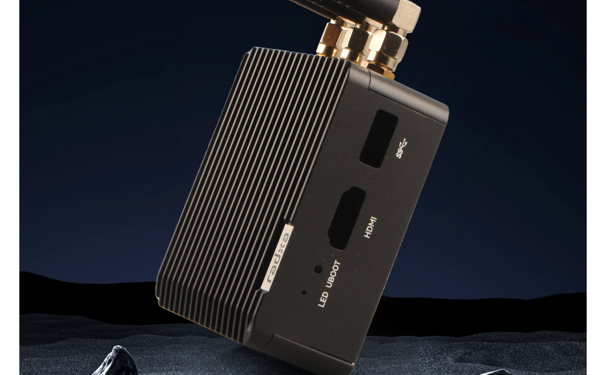 Radxa Metal Case 7264 for A5E, Metal Enclosure — reference image 3