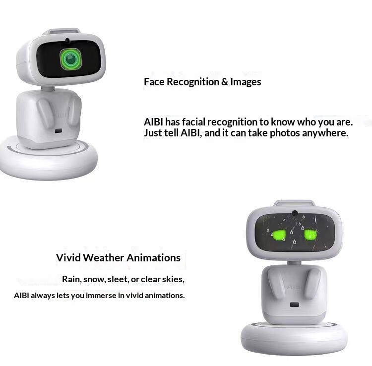 AIBI LivingAI Smart Robot Companion Robot Social Emotional Interaction Facial Identification Wireless Indoor Intelligence Gifts — reference image 3