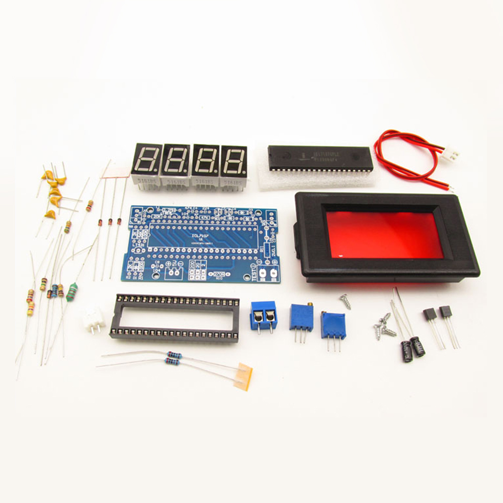 ICL7107 Voltmeter DIY Kit Parts DC 5V Digital Voltmeter Module e-learning training production welding exercise parts kit diy — reference image 3