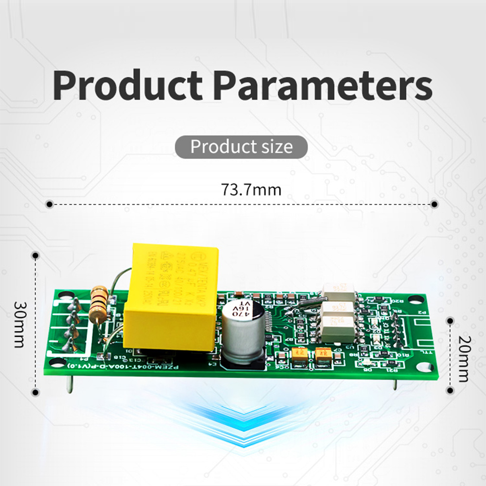 PZEM-004T 100A AC 80-260V Digital Voltmeter Ammeter Wattmeter Digital Multifunctional Test Pulse Communication TTL Serial Module — reference image 15